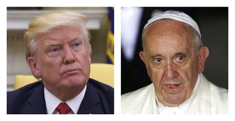 Trump, Francis: After clashing, a search for common ground